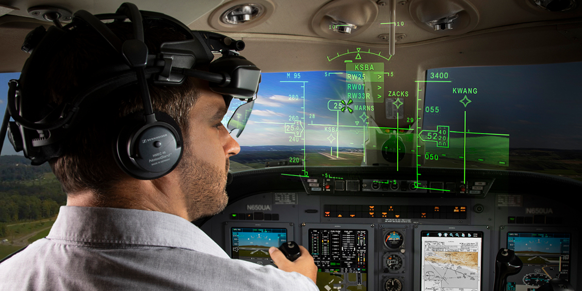 Optical flight control